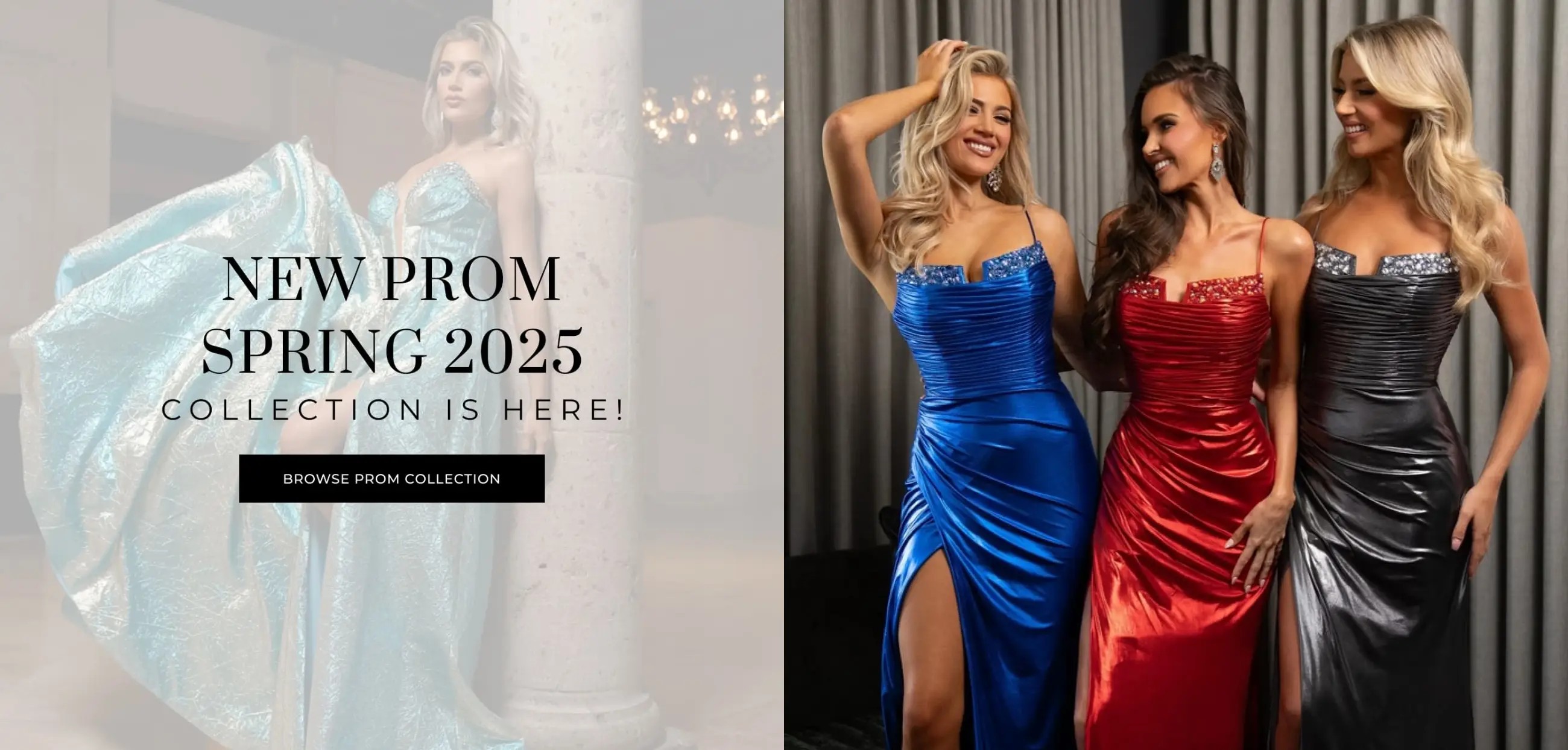 Prom 2025 banner for desktop